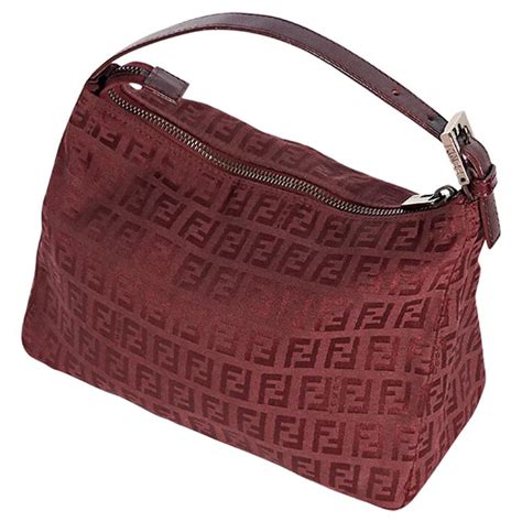 fendi bag with red|vintage red fendi bag.